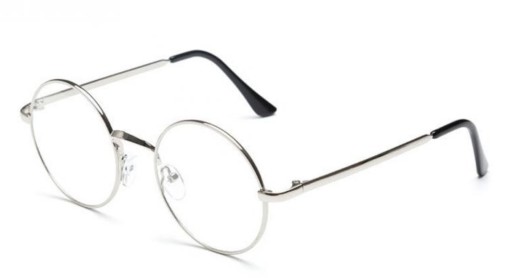 NERDY LENONKI HARRY POTTER okrúhle STRIEBORNÉ OKULIARE