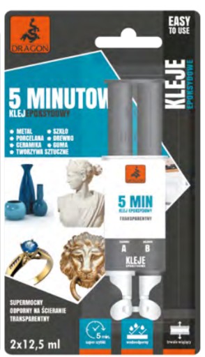 Univerzálne epoxidové lepidlo 5 minút 2*12,5 ml