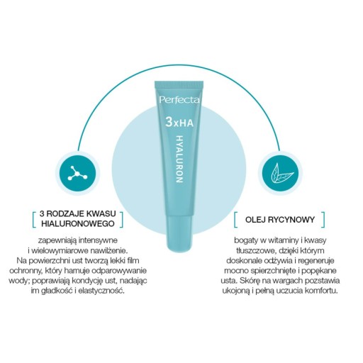 Hydratačný balzam na pery Perfecta Lips Clinic