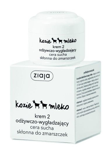 Krém 2 výživa vyhladzujúce kozie mlieko Ziaja