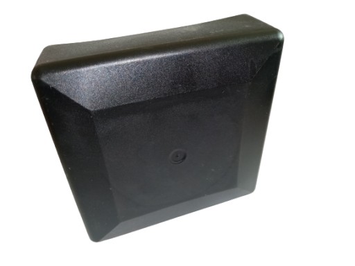 Vonkajšia krytka na profil, krytka, krytka, krytka, 100x100, ČIERNA