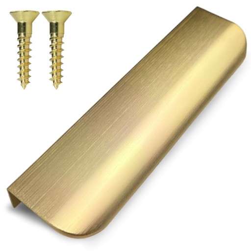HRANA BRÚSENÁ ZLATÁ ÚCHYTKA NA KUCHYNSKÉ SKRINÍKY 150 mm