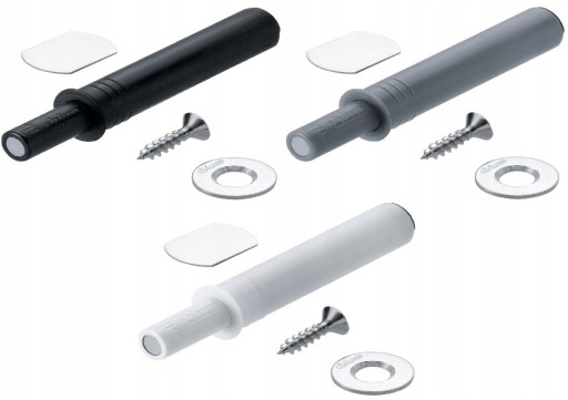 BLUM 956.1004 TIP-ON na dvere krátke šedé s magnetom