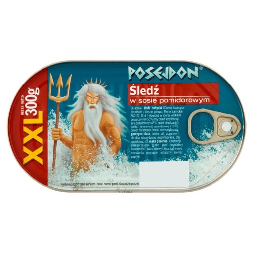 POSEJDON XXL 300G SLEĎ V PARADAJKOVEJ OMÁČKE