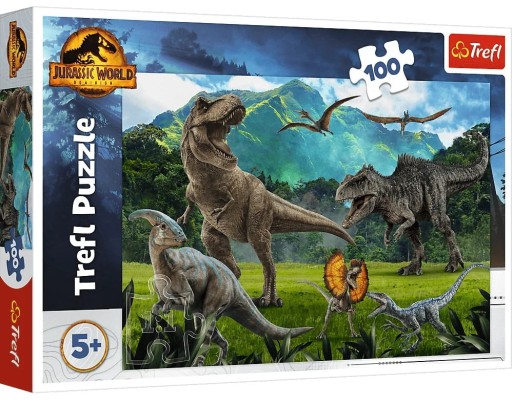 Puzzle 100 dielikov Trefl box Jurský park