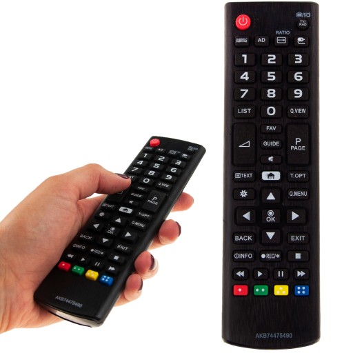 UNIVERZÁLNE DIAĽKOVÉ OVLÁDANIE PRE SMART TV LG AKB74475490 NÁHRADNÁ VÝMENA