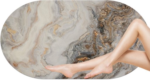 KÚPEĽŇOVÁ PODLOŽKA RÝCHLOSCHNÚCE ABSORBČNÍ PROTIŠMYKOVÝ KOBEREC 40x60