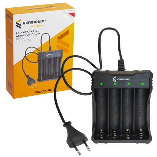 NABÍJAČKA PRE 4 BATÉRIE LI-ION 18650 3,7V AC 100-240V CV 1200 MA QUAD