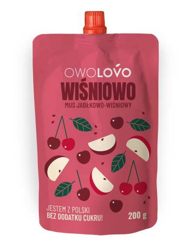 OWOLOVO Jablkovo-čerešňová pena 200g