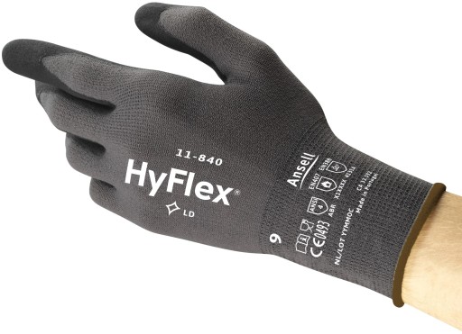BEZŠVOVÉ PRACOVNÉ RUKAVICE ANSELL HYFLEX 11-840 L