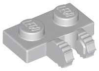 LEGO Doska závesu 1x2 hák svetlosivá 6266209 50340