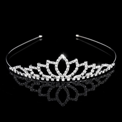 DIADEM TIARA svadobné CROWN zdobenie vlasov spoločenstvo