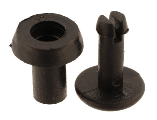 Plastový nit 10mm Čierny 10ks
