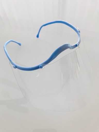 VISOR MINI TRANSPARENTNÁ MASKA