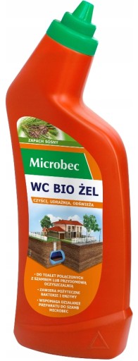 Bros Microbec WC Bio GEL 750ml Septik čistička odpadových vôd