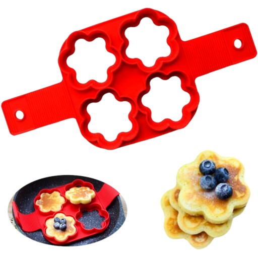 Silikónová forma na palacinky, palacinky, vajíčka, omelety, forma na vyprážanie