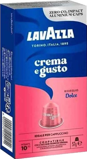 NESPRESSO LAVAZZA Crema e Gusto Dolce 10 kapsúl