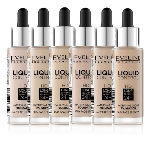 Eveline Cosmetics Liquid Control HD základ 040