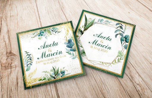 Svadobné oznámenia na botanickú svadbu
