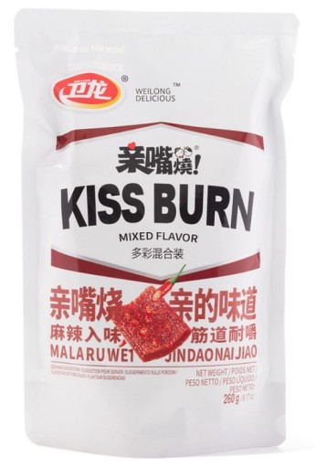 Wei Long Kiss Burn Snack 260 g