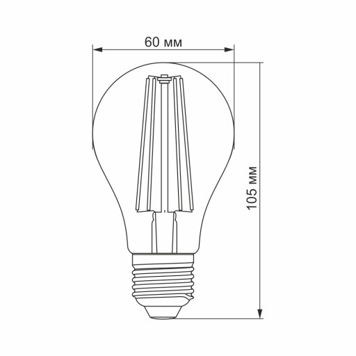 E27 8W A60 LED zdroj pre pestovanie rastlín