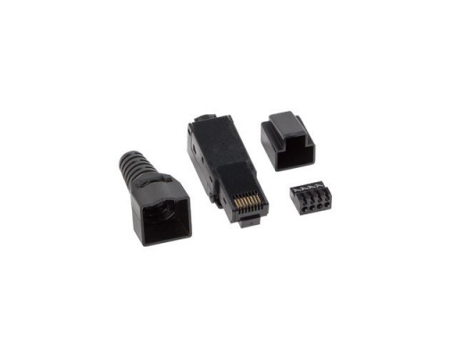 LANBERG BEZNÁSTROJOVÁ SIEŤOVÁ ZÁSTRČKA RJ45 (8P8C) CAT.6 UTP PLU-6000TL