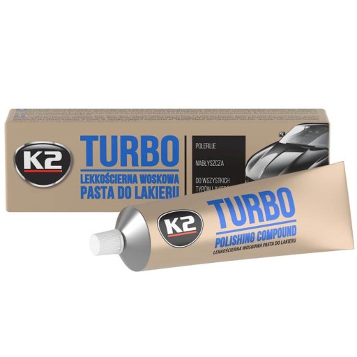 K2 TURBO TEMPO ľahká brúsna leštiaca pasta 120 g