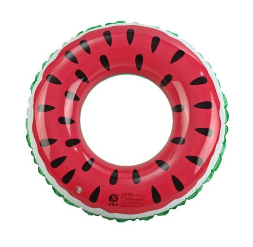KRUHOVÝ MELÓN NAFUKOVACÍ MATRAC DO VODY NA KÚPANIE 60CM NA PLÁŽ, BAZÉNOVÝ KRUH