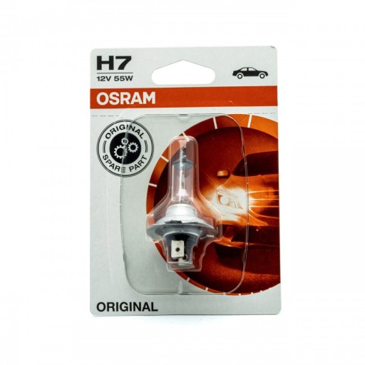 H7 ŽIAROVKY 12V 55W ORIGINÁL OSRAM 3000K 2 kusy
