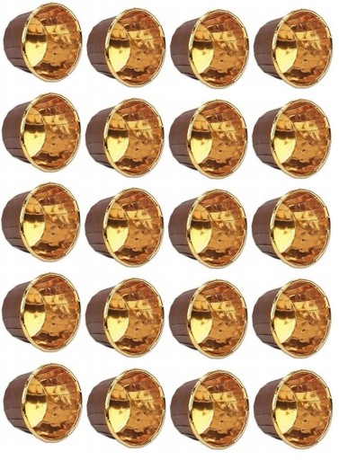 MUFFIN LINERS formičky na košíčky DECORATIONS narodeninové hnedé 20 ks