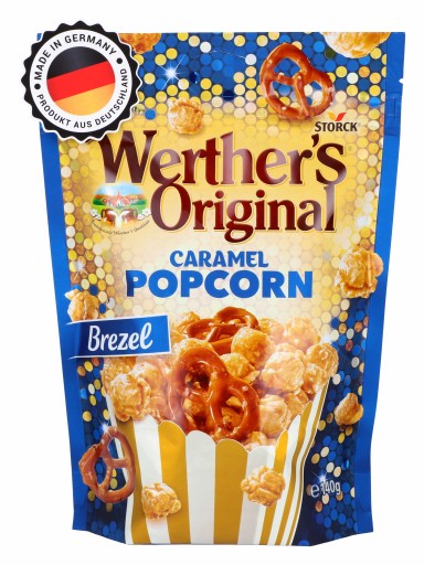 Werthers Original Karamel Popcorn Brezel 140g