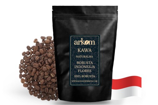 Prírodná káva Robusta Indonesia Flores 50g