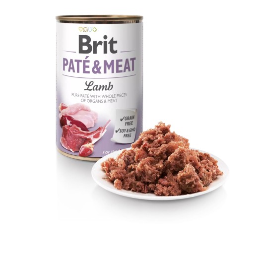 Britská paštéta a jahňacie mäso 400 g maltská