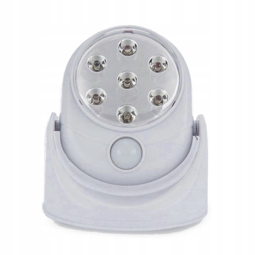 LAMPA SO SNÍMAČOM POHYBU 7 LED SVETLO NA BATÉRIU