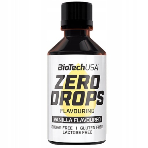 BIOTECH ZERO DROPS Kvapky s príchuťou BEZ LAKTÓZY A LEPKU 50 ml