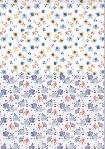 KREATÍVNY BLOK S MOTÍVMI Kvietkov Scrapbooking kvetov