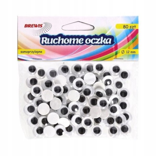 Pohyblivé oká 12mm 80ks
