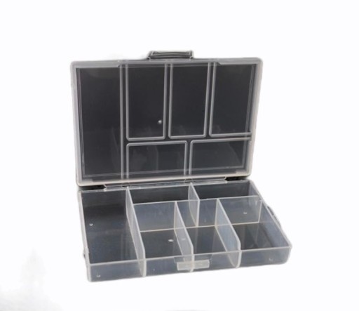 Organizér - box so 6 priehradkami 12x8,3x2,4cm