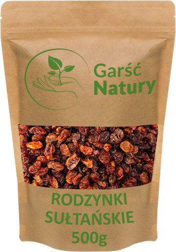 SULTAN HISTORIE 500g Sladké čerstvé sultánky Delicious VYSOKÁ KVALITA 0,5kg