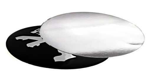 Silikónové emblémy odznaky 55mm pre Peugeot 5,5cm