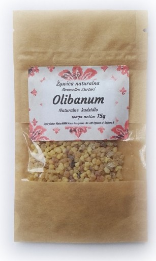 prírodná vonná živica olibanum