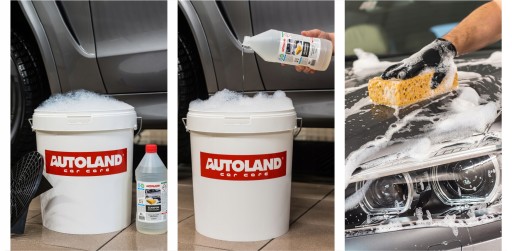 AUTOLAND EFFICIENT AUTOŠAMPÓN S VOSKOM 1L