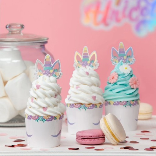 Vložky do košíčkov MUFFINS MUFFINS Unicorn