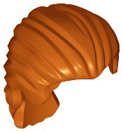 LEGO HAIR 95226 červená oranžová tmavá NOVINKA (1g)