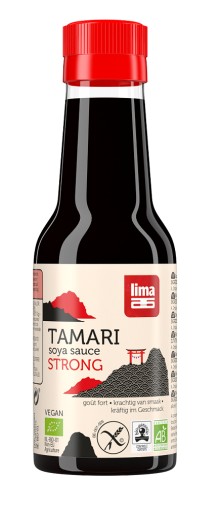 TAMARI SILNÁ SÓJOVÁ OMÁČKA, BEZLEPKOVÁ, BIO 145 ml