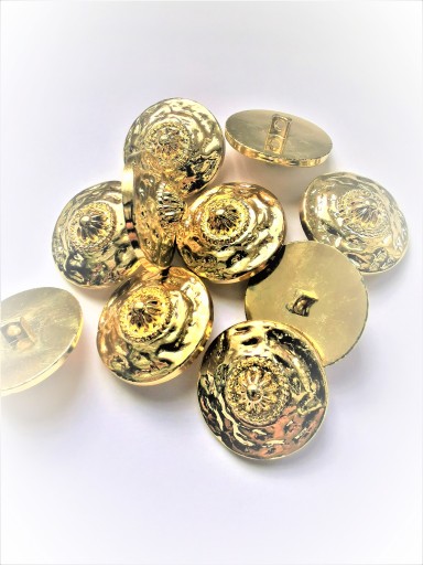 Gombík Gombíky Gombíky 28mm Crest Gold Jacket