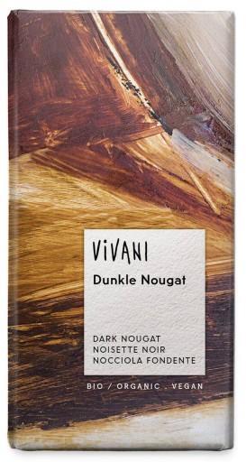 BIO ČOKOLÁDOVÝ NOUGAT BIO 100 g - VIVANI