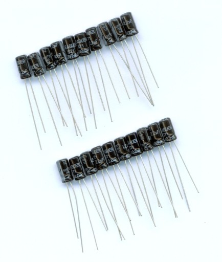 2,2 µF 63 V 2,2 µF 63 V MINIATURNÝ (20 KS) ELEKTROLYTICKÝ KONDENZÁTOR