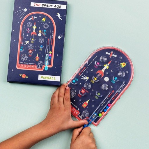 Prenosná arkádová stolová hra Pinball 3+