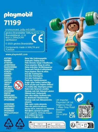 Playmobil - 71199 - Vzpierač